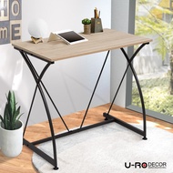U-RO DECOR รุ่น BONUS (โบนัส) สีโอ๊ค / ขาสีน้ำตาลเข้ม ยูโรเดคคอร์ โต๊ะทำงานอเนกประสงค์/โต๊ะคอมพิวเตอ