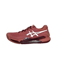 ASICS Gel Resolution 9 Mens and Womens Comfortable and Versatile Low Cut Tennis Shoes Red