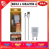 Sra - [CUCI Warehouse] Buy 1 Free 1 CHARGER XIAOMI 2A LED/TRAVEL CARGER XIAOMI MICRO USB 2A