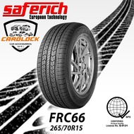 Saferich Tubeless Tire RIM 15 265/70R15 112T FRC66