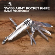 KNIFEZER Swiss Army Pocket Knife EDC Multifunction 11in1 Knife - A3011