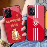 liverpool fc 08 Glass Phone Case For Xiaomi Poco X7 Pro X6 X5 X4 X3 Nfc M5 M4 5G F6 F5 F4 F3