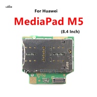 For Huawei MediaPad M5 8.4 Inch SIM/SD Card Reader Slot Socket Holder Conecction Board