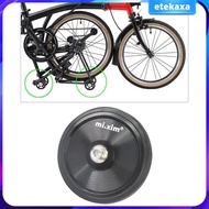 [Etekaxa] High Strength Mudguard/Fenders Wheel for Folding s Aluminum Alloy Folding bike Wheels with Steel Ball Bearing Hub