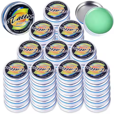 48/24/12/6/3pcs Tattoo Cream Aftercare Ointments Natural Care Healing Cream Skin Repair Quick Recove