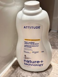Attitude 地板清潔劑 瓷磚 木地板 柑橘味 無毒 天然 floor surface cleanser