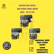 Toyota Vios NCP93 1.5 ABS Pump Original Japan 7K / 7L / 7M