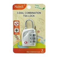 NaxoS - TSA三鍵密碼鎖 [原裝行貨]