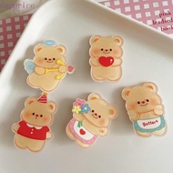 CAPPRICE Fringe Clip, Hair Clip Acrylic Butter Bear Hair Clip, Duckbill Clip Cartoon Hair Accessorie