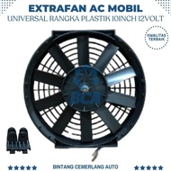Extrafan 10 Inch Car AC Plastic Frame Extra Fan 10 Inch AC