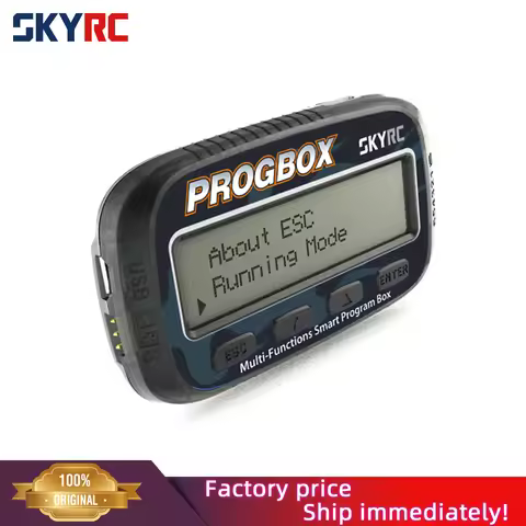 SKYRC PROGBOX Six-in-one Smart Program Box for RC Model ESC Setting Servo Motor KV/RPM Tester Lipo B