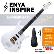 Enya Inspire กีตาร์ไฟฟ้า Smart Electric Guitar สีพิเศษ Limited Color "MIDNIGHT GREY"