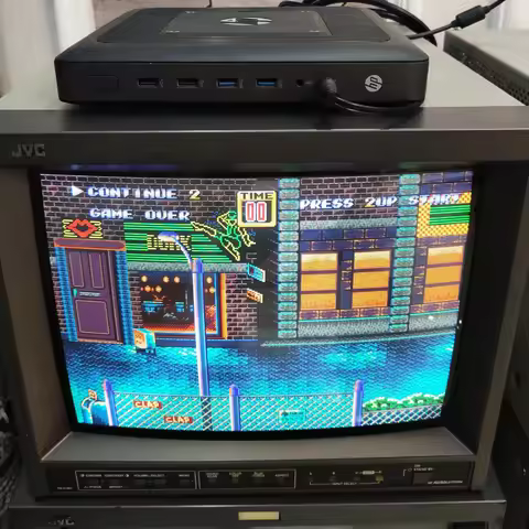 Low-Resolution PC Retro Gaming Box — Compatible with Multiple Gaming Platforms