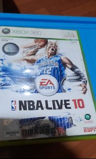 nba live10 xbox360 美版（live系列最後一代）