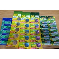 Ready stock lithium battery CR2025 CR2032 CR2016 27A 23A 9V remote battery