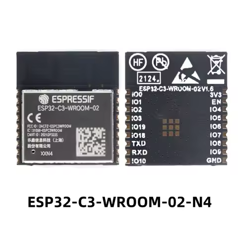 ESP32-C3-WROOM-02-N4 ESP32-C3-WROOM-02-H4 2.4GHz WiFi+Bluetooth BLE5.0 wireless module module