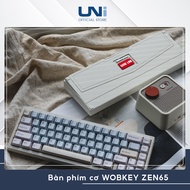 READY DELIVERY - WOBKEY ZEN65 mechanical keyboard - Layout 65%|Aluminum Case|Catch Ball|Ta Dong - UN