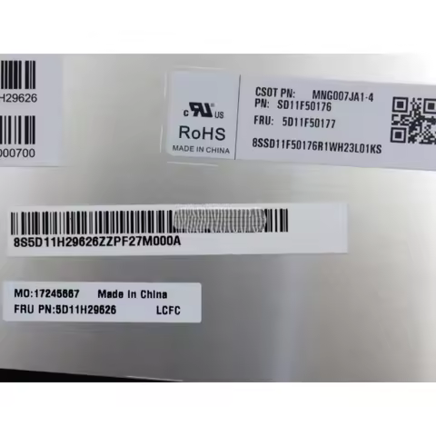 MNG007JA1-4 for Lenovo Legion 5 Pro 16IAH7H 82RF 5-16iah 16IAH7 16 Inch NV160WUM-NY2 NE160WUM-NX2 La