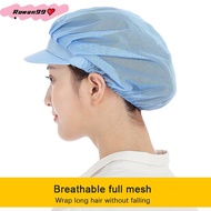 Chef Hat Dustproof Work Cooking Food Factory Cafeteria