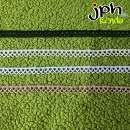 1cm wide giper lace, gyper lace, 15 yard zipper lace