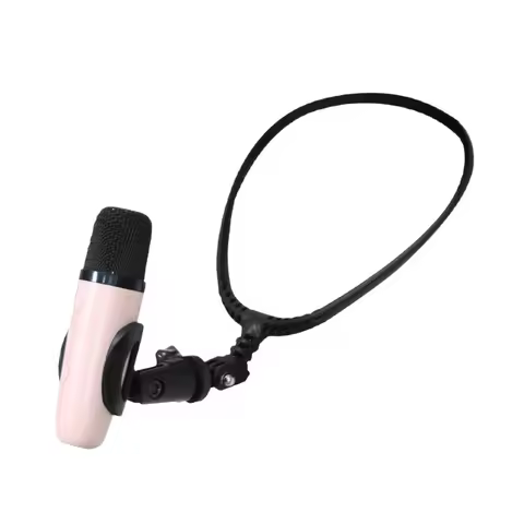 Neck-mounted Microphone Bracket Holder HandFree Neck Microphone Stand Adjustable Hands Free Brace Mi