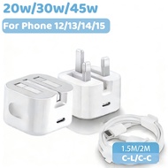 Pengecas Dinding Jenis-C USB C Pantas PD 20W untuk 1Phone 14 Pro/14 Pro13/13 Mini/13 Pro/13 Pro Max/