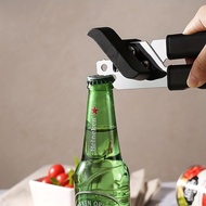 Multifunctional Can Opener 19cm Tin Can Opener, Bottle Cap, Stainless Steel Can Cap -MAIGN