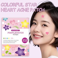 Colorful Star Heart Acne Patch Pe Mild Non-irritating Pimples Patches Acne V4b9
