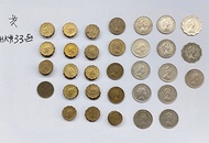 香港 殖民時期 英女皇伊利沙伯二世 女皇頭硬幣 HK$33.5 (由一角至2元）共100個