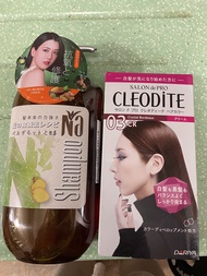 Na 奈洗頭水+ Cleodite 染髮劑