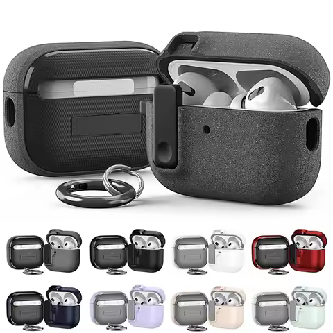 Security Lock Protector Case for Apple AirPods Pro 1 2 with Magnetic Lid Lock Hybrid Case Luxury Pro
