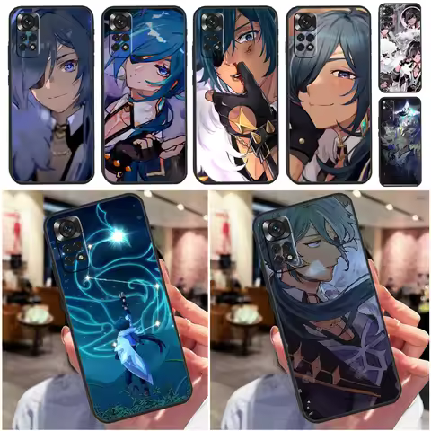 Genshin Impact Kaeya Funda For Xiaomi Redmi Note 14 13 Pro 9 10 11 12 9S 10S 11S 12S Redmi 13C 10C 1
