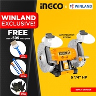 INGCO Tools Original Bench Grinder 6" 1/4HP BG61502-5P * WINLAND * 4MCf