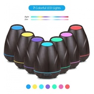 H37 Wooden Humidifier Aroma Diffuser Essential Oil 400ml