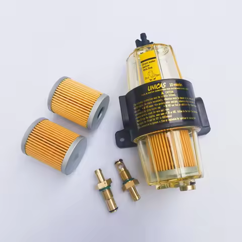 UF-10K Fuel Filter Element Water Separator Assembly UF10K Outboard Motor Boat Engine For Honda Yamah