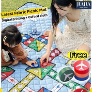SG IN STOCK JJHM Picnic Beach Mat Waterproof Mat thickened outdoor camping mat floor portable flying