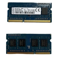 [Laptop Memory] Kingston DDR3 (Double Sided) 4G {1RX8 PC3L-12800S}