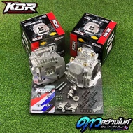 KDR ฝา4วาล์วเวฟ125 ฝาสูบ4วาล์วWave125 วาล์ว19/22 วาล์ว22/25 แถมรีเทนเนอร์ไทเทเนี่ยม วาล์วเลสหน้าเงา