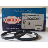 Seal Felt Secondary NOK - VC 34 x 39 x 3, Mio / Nouvo