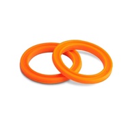 Italy 24Bottles Accessories-Stainless Steel Double-Layer Thermos Bottle Cap Water Stop Gasket-Orange