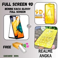 LAYAR TG 9D GLASS TEMPERED GLASS FULL COVER SCREEN REALME U1 1 2 3 3I 5 5i 5S 6 6i 7 7i PRO 8 8i 9 1