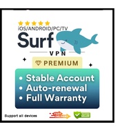 Surfshark VPN Premium - PC / Mobile App | 105 Countries | VPN Privacy | Secure Internet Access
