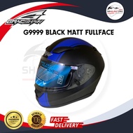 Helmet Gracshaw G9999 Full Face Black Matt [ READY STOCK ] Helmet Full Face