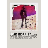 Poster Cover Album ​​Dear Insanity... by DPR IAN for room/wall