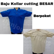 READY STOCK🔥 MEN & Women Plus Size T Shirt Collar / T Shirt Kolar Besar LELAKI &PEREMPUAN