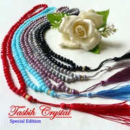 99 crystal prayer beads 99 crystal prayer beads/ Czech crystal prayer beads/ beautiful prayer beads/