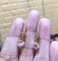 10K SD Gold Clip Earings