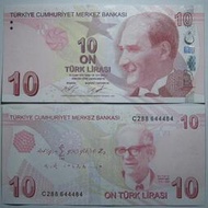 土耳其10裡拉2009年C冠全新UNC外國錢幣收藏保真紙鈔Turkey凱末爾#紙幣#外幣#錢幣網 滿300出貨