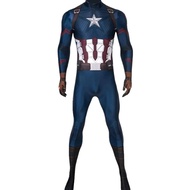 Jumpsuit Captain America Cosplay Costume