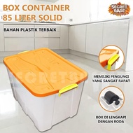 85 Liter Container Box + Wheels - Plastic Box Container / Container Box Check First
